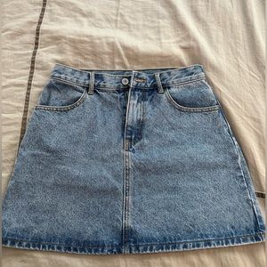 John Galt denim skirt